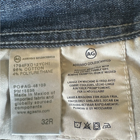 AG DENIM 360 (Men’s) The Everett Slim Straight Leg Jean, Size 32. - Picture 11 of 15